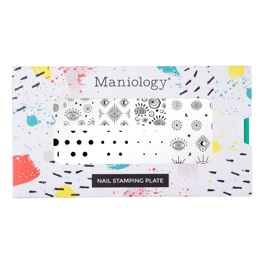 Evil Eye (M480) - Nail Stamping Plate