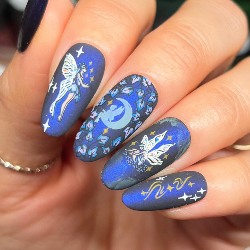 Fairy Circle (M574) - Nail Stamping Plate
