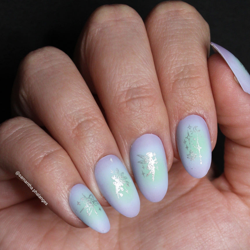 Fairy Circle (M574) - Nail Stamping Plate