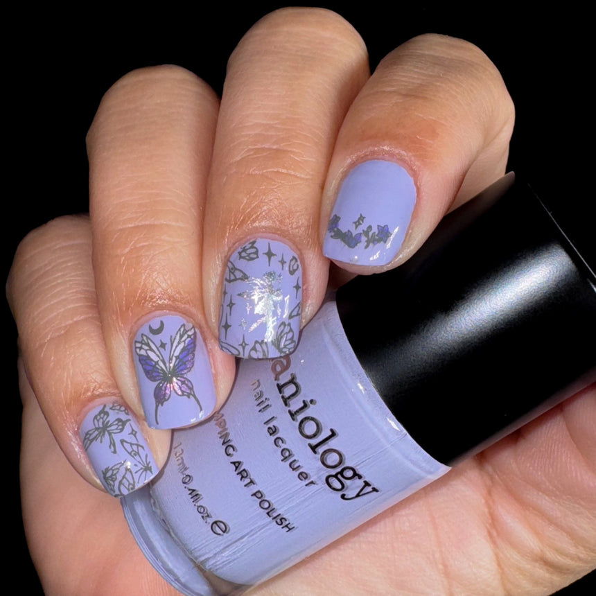 Fairy Circle (M574) - Nail Stamping Plate
