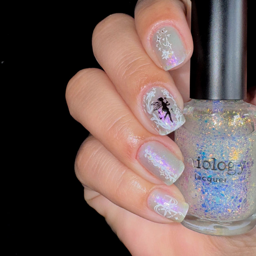 Fairy Circle (M574) - Nail Stamping Plate