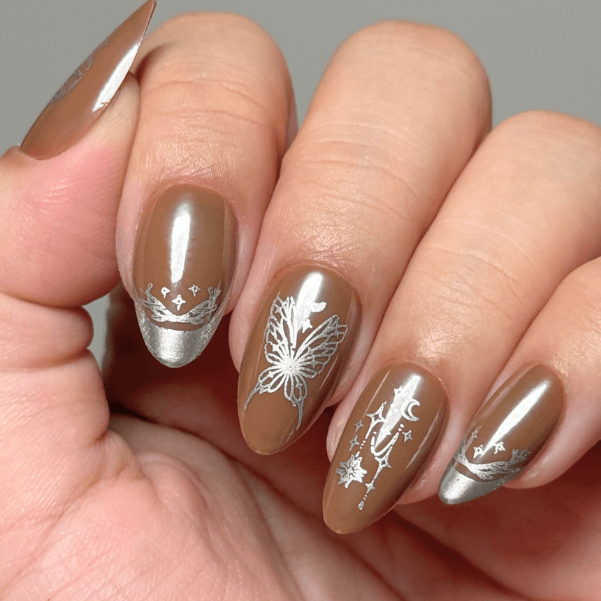 Fairy Circle (M574) - Nail Stamping Plate