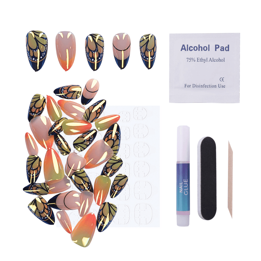 Fairycore Press On Nails - Short Almond