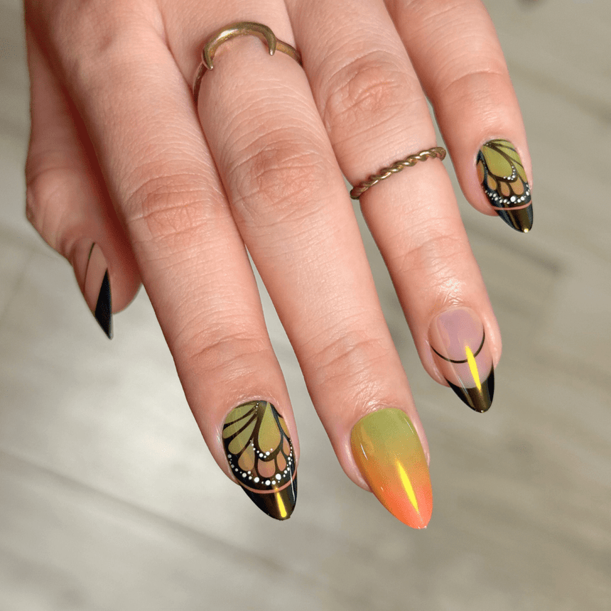 Fairycore Press On Nails - Short Almond