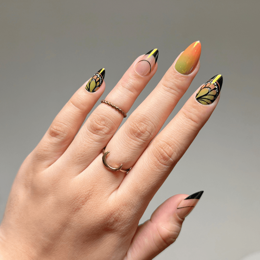 Fairycore Press On Nails - Short Almond