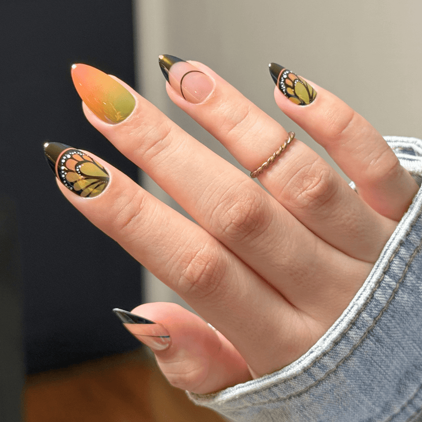 Fairycore Press On Nails - Short Almond