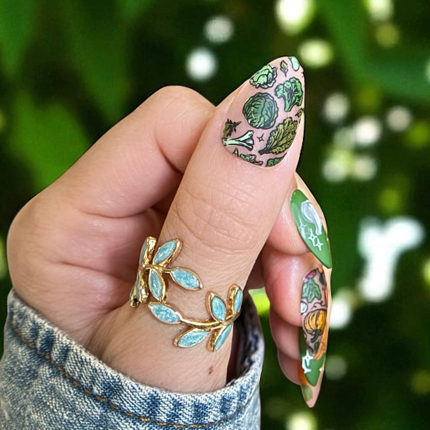 Fall Harvest (M634) - Nail Stamping Plate