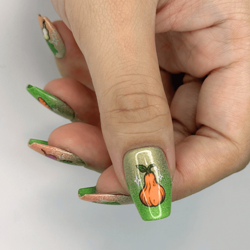 Fall Harvest (M634) - Nail Stamping Plate