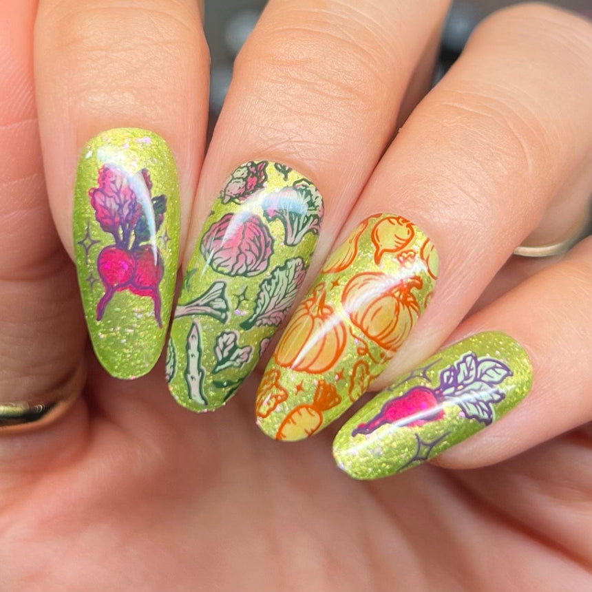 Fall Harvest (M634) - Nail Stamping Plate