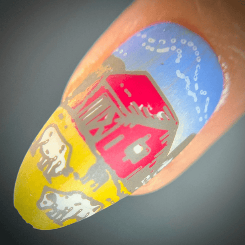 Farm-tastic (M389) - Nail Stamping Plate