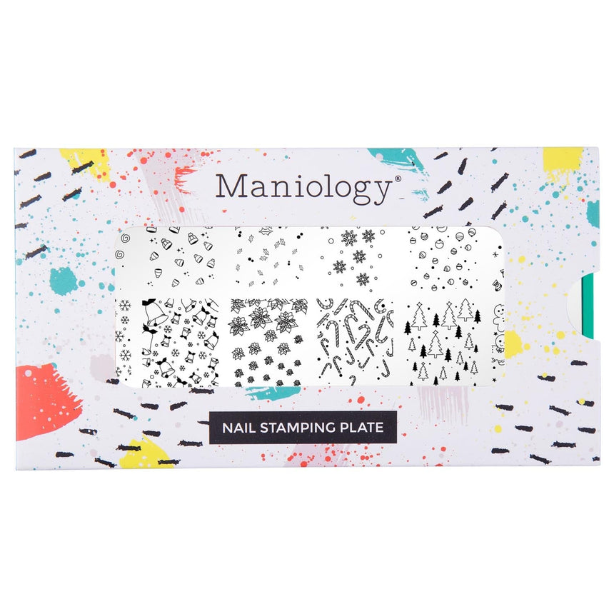 Festive Gradients (M400) - Nail Stamping Plate