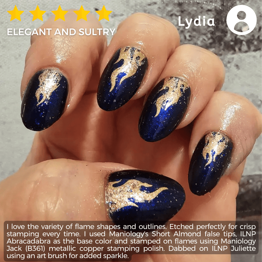 Flamin' Hot (M372) - Nail Stamping Plate