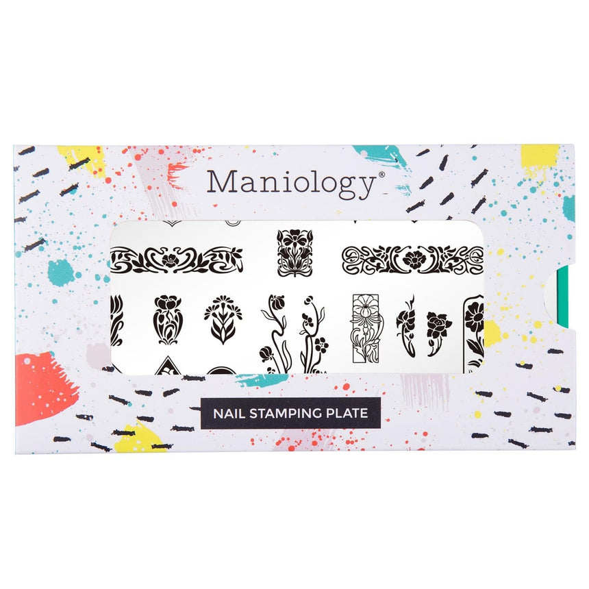 Fleur Nouveau (M470) - Nail Stamping Plate