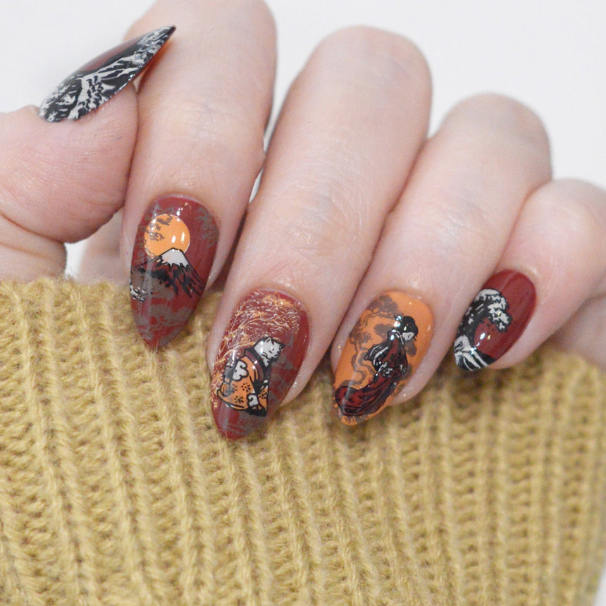 Floating Dreams (M684) - Nail Stamping Plate