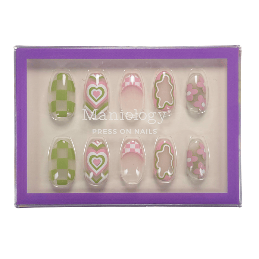 LImited Edition Flower Babe Press On Nails - Short Round