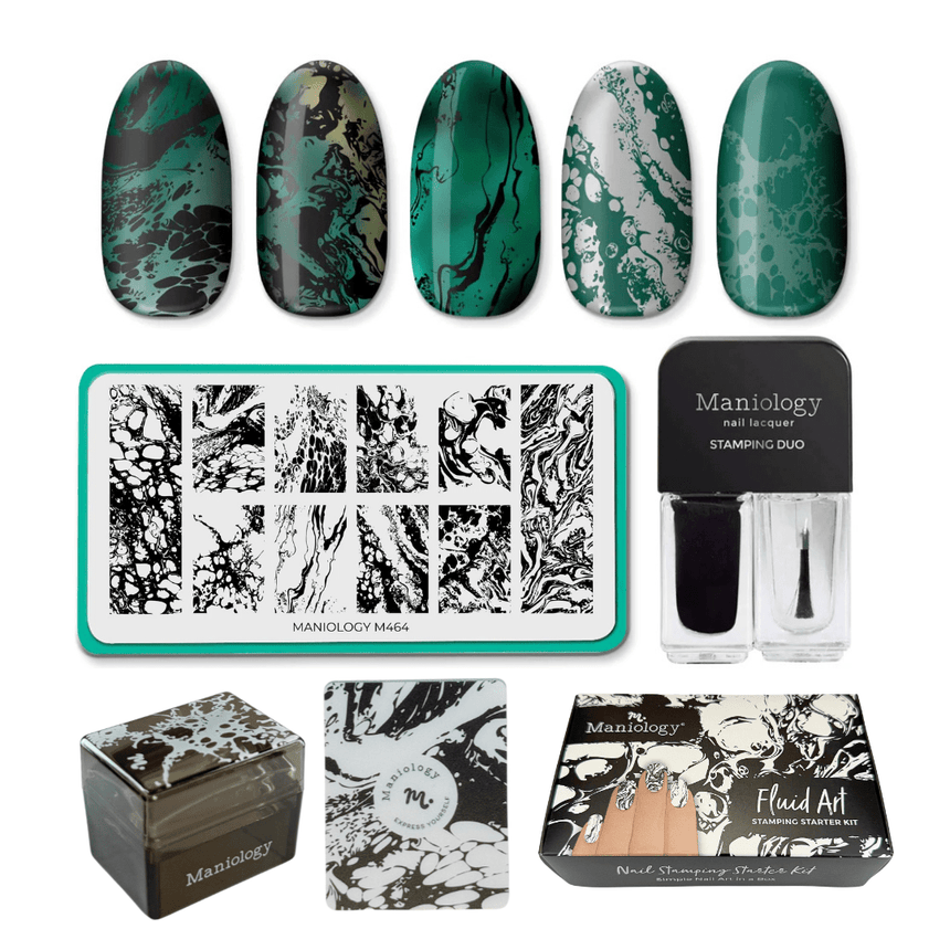 Fluid Art: Nail Stamping Starter Kit