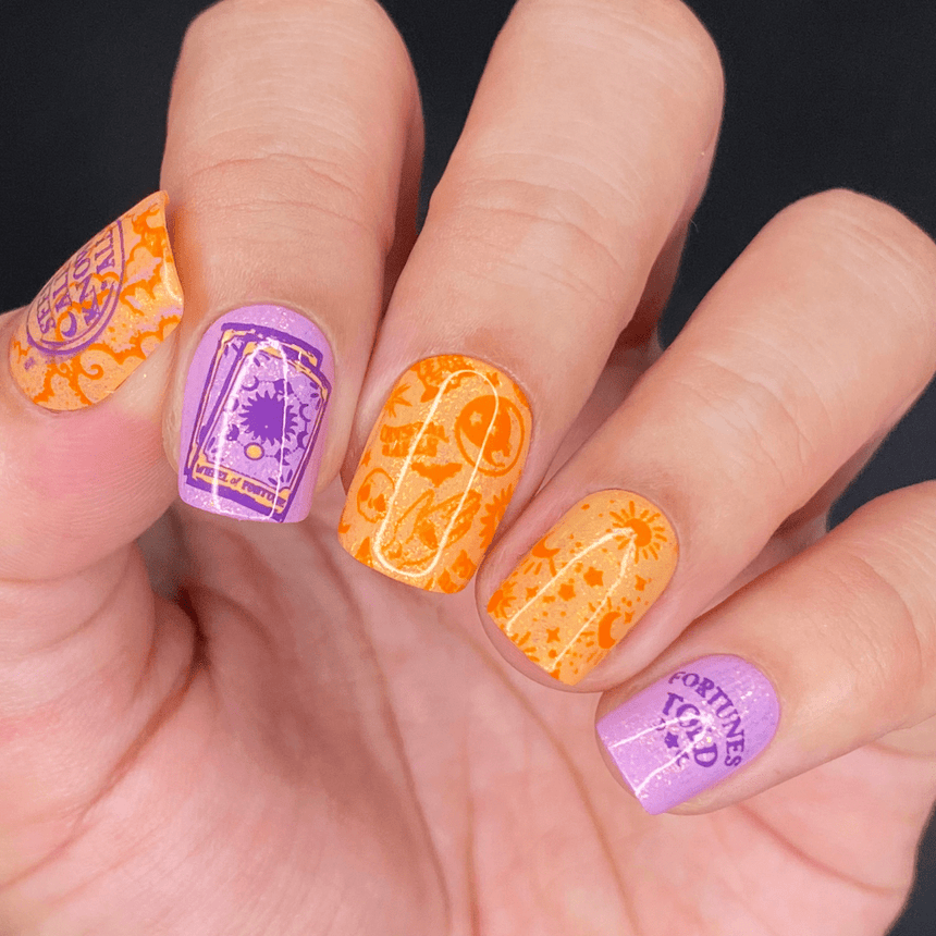 Fortune Teller (M412) - Nail Stamping Plate