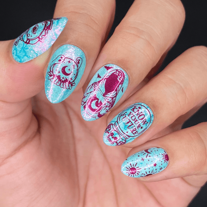 Fortune Teller (M412) - Nail Stamping Plate