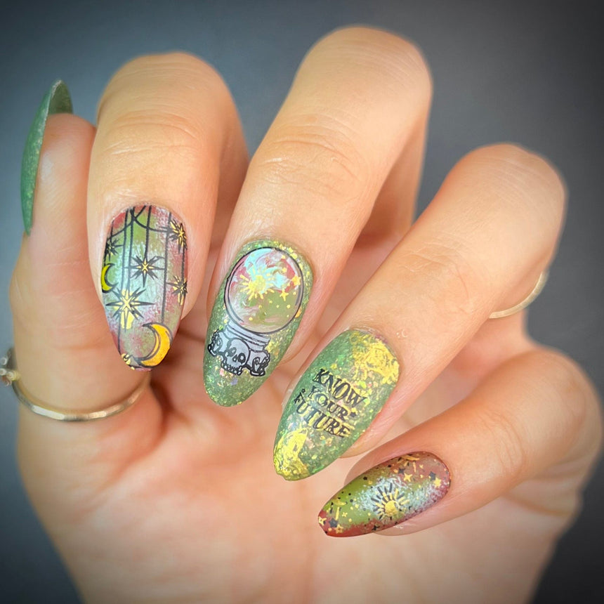 Fortune Teller (M412) - Nail Stamping Plate