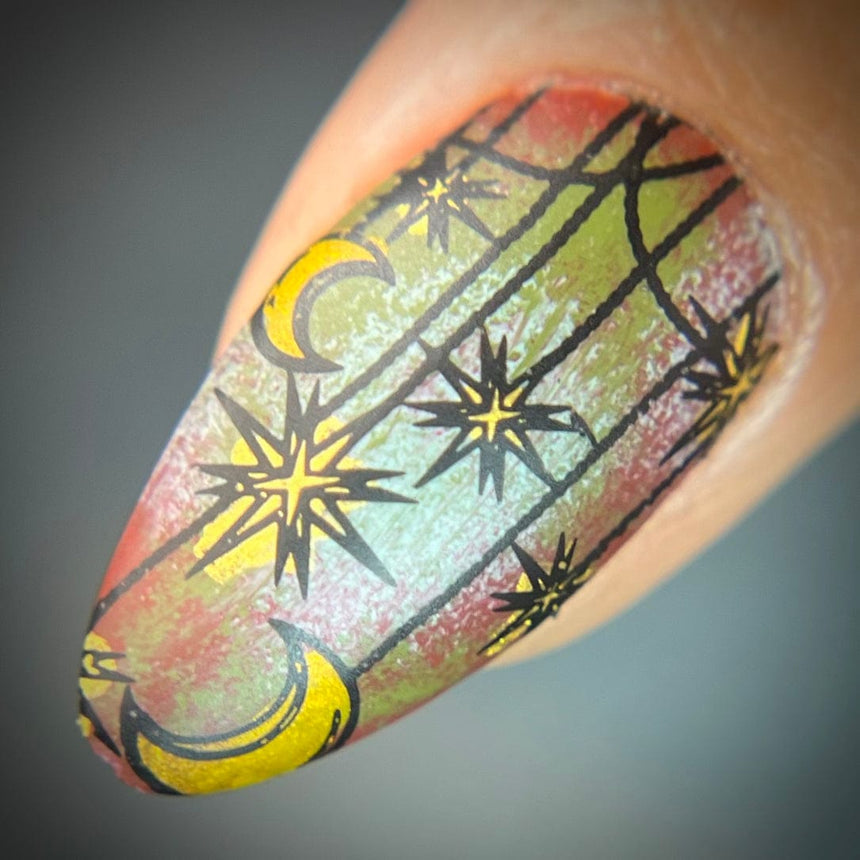 Fortune Teller (M412) - Nail Stamping Plate