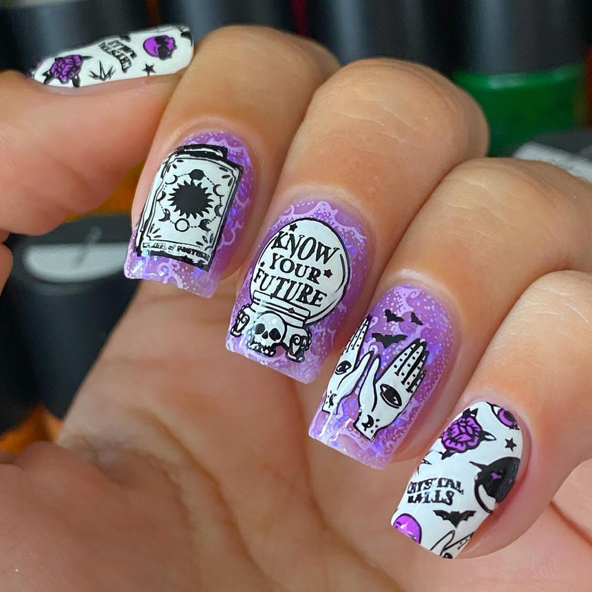 Fortune Teller (M412) - Nail Stamping Plate