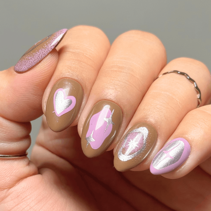 Framed Elegance (M643) - Nail Stamping Plate