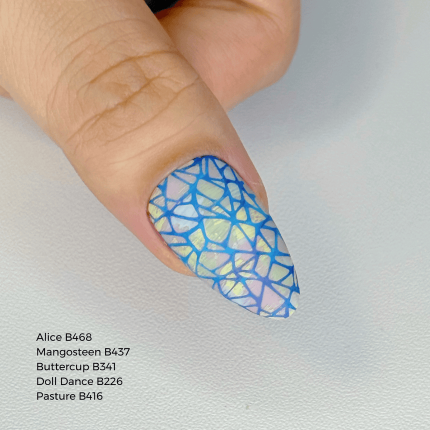 Shape Up (M662) - Nail Stamping Plate