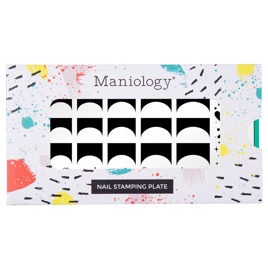 French Cloudscape (M403) - Nail Stamping Plate