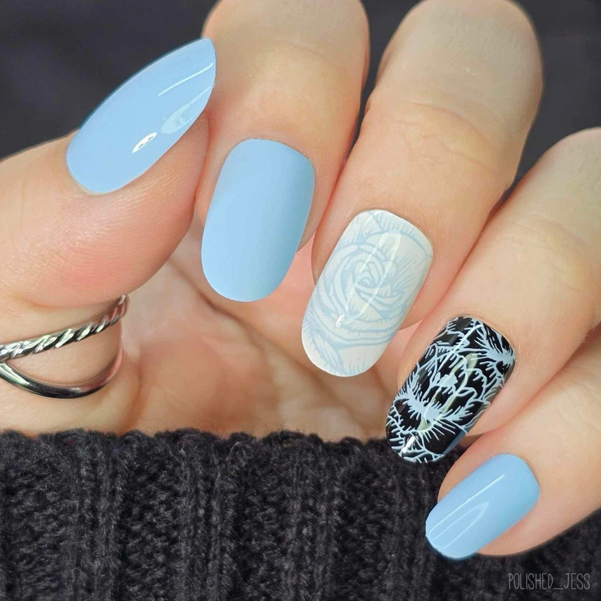 Fresh Start: 3-Piece Cream Stamping Polish Set