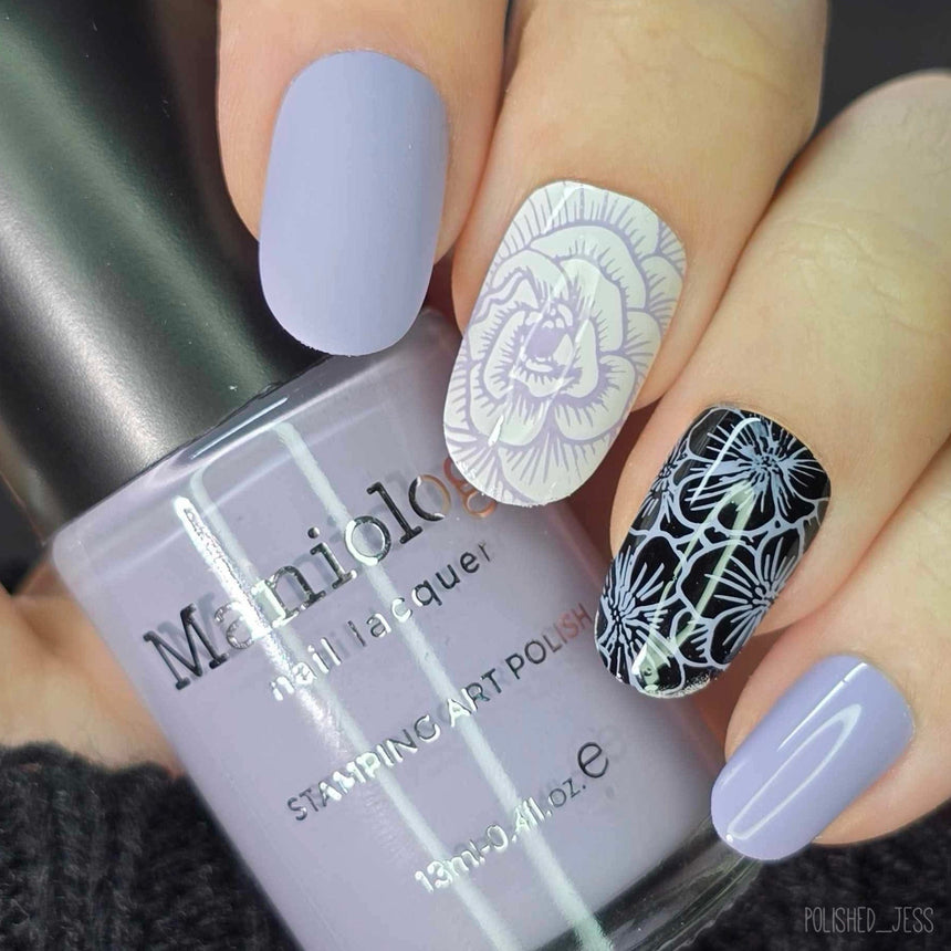 Fresh Start: Radiate (B546) - Purple Cream Stamping Polish