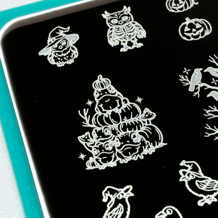 Friendly Familiars (M617) - Nail Stamping Plate