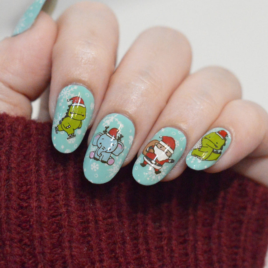 Frosty Friends: Nail Stamping Starter Kit