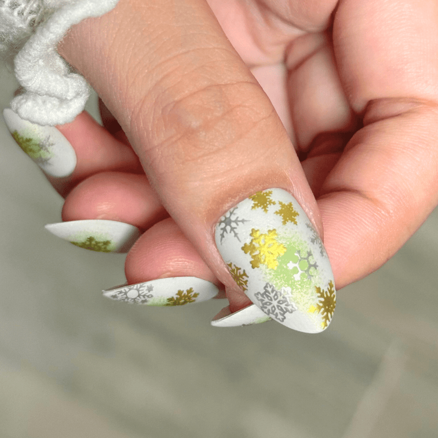 Frozen (MS-116) - Nail Art Sticker