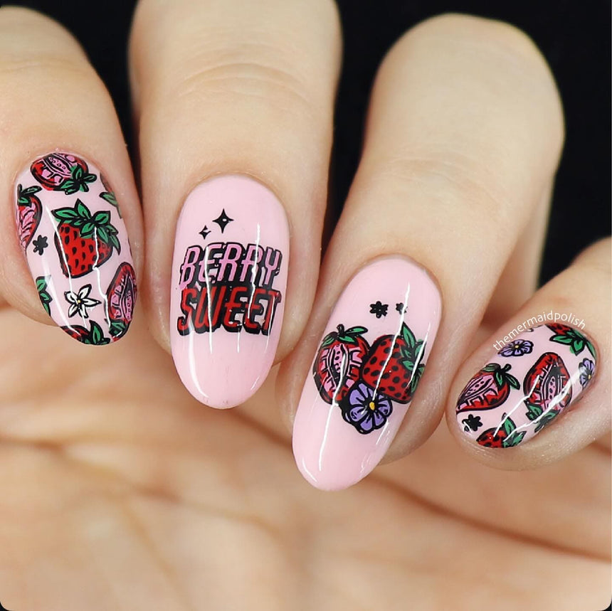 Fruit Salad (M509) - Nail Stamping Plate