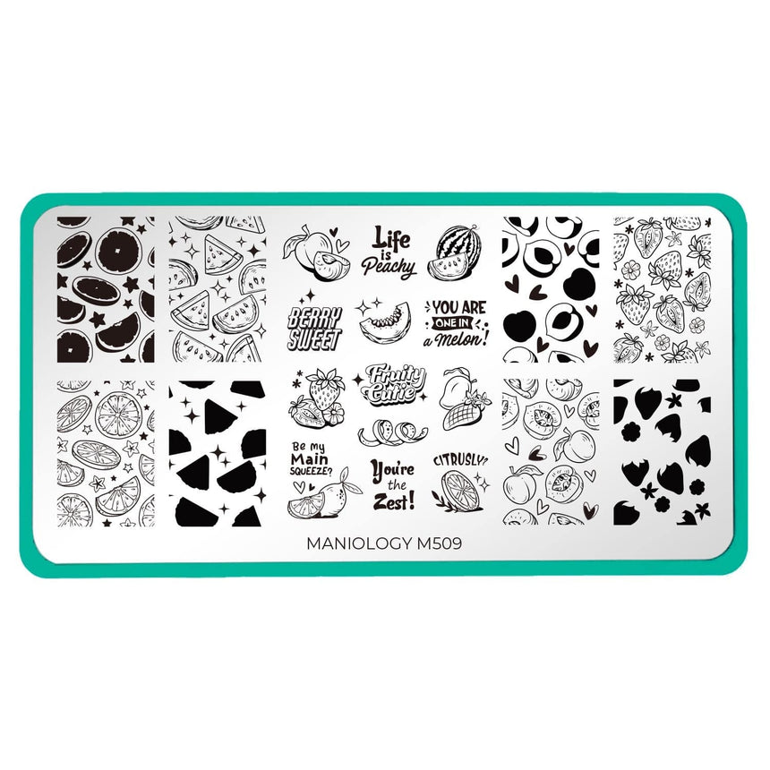 Fruit Salad (M509) - Nail Stamping Plate