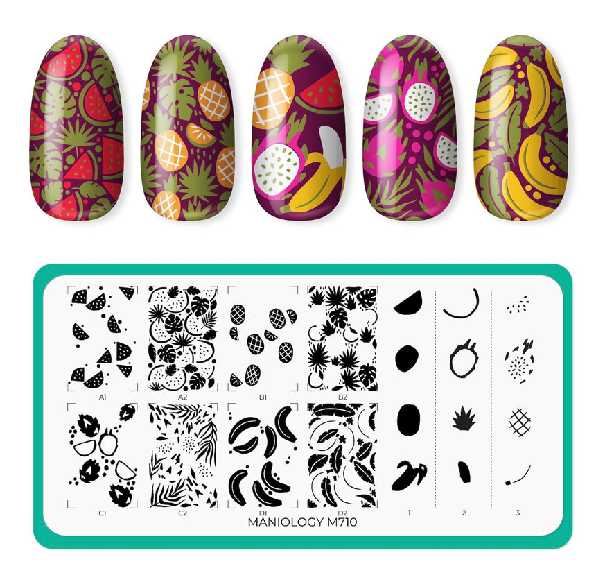 Fruta Fresca (M710) - Nail Stamping Plate