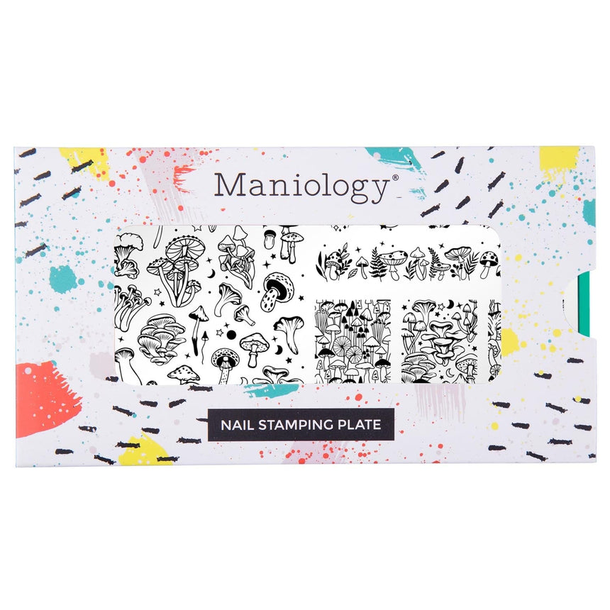 Fungi Forest (M444) - Nail Stamping Plate