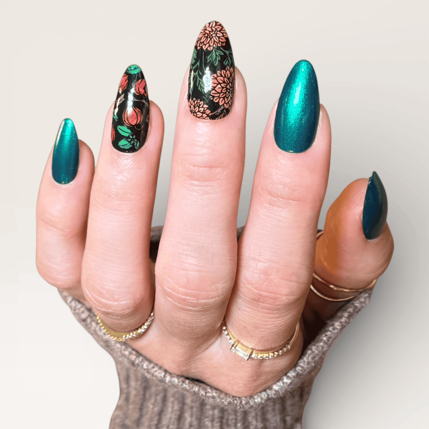 Garden Fresh (M701) - Nail Stamping Plate
