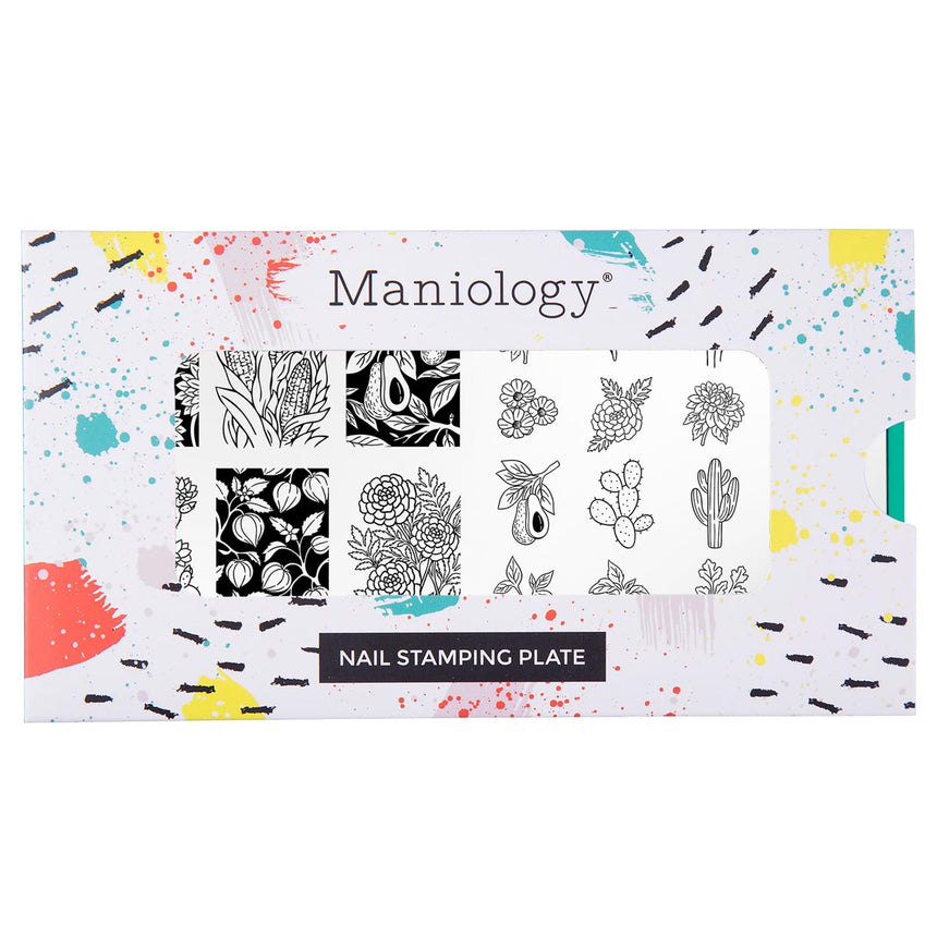 Garden Fresh (M701) - Nail Stamping Plate