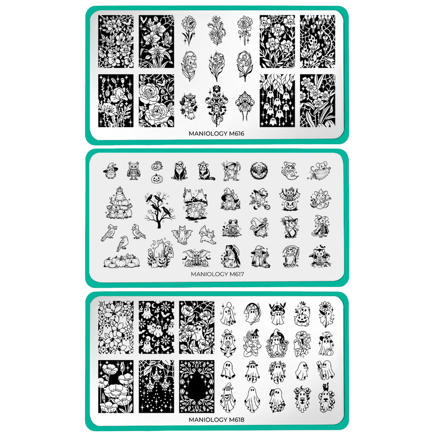 Ghoulish Gardener: Nail Stamping Bundle