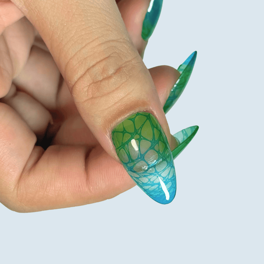 Glass Art (M718) - Nail Stamping Plate