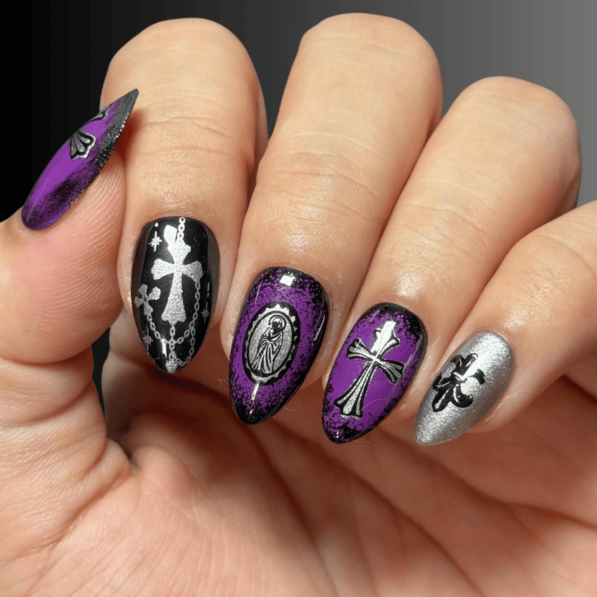 Gothica (M729) - Nail Stamping Plate