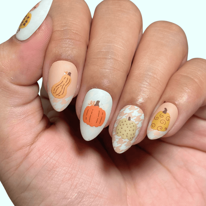 Gourd Vibes (MS-141) - Nail Art Sticker