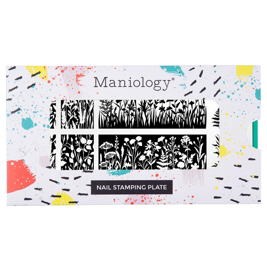 Growing Shadows (M585) - Nail Stamping Plate