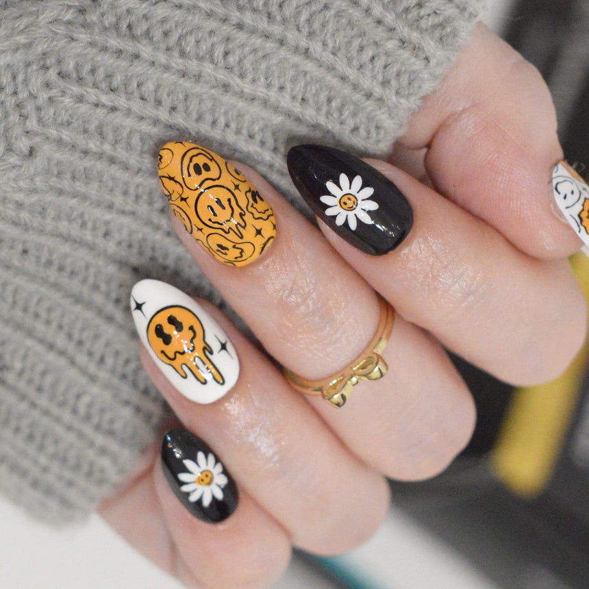 Happy Face Nails: Nail Stamping Starter Kit