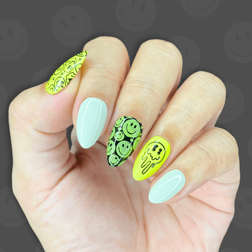 Happy Face Nails: Nail Stamping Starter Kit