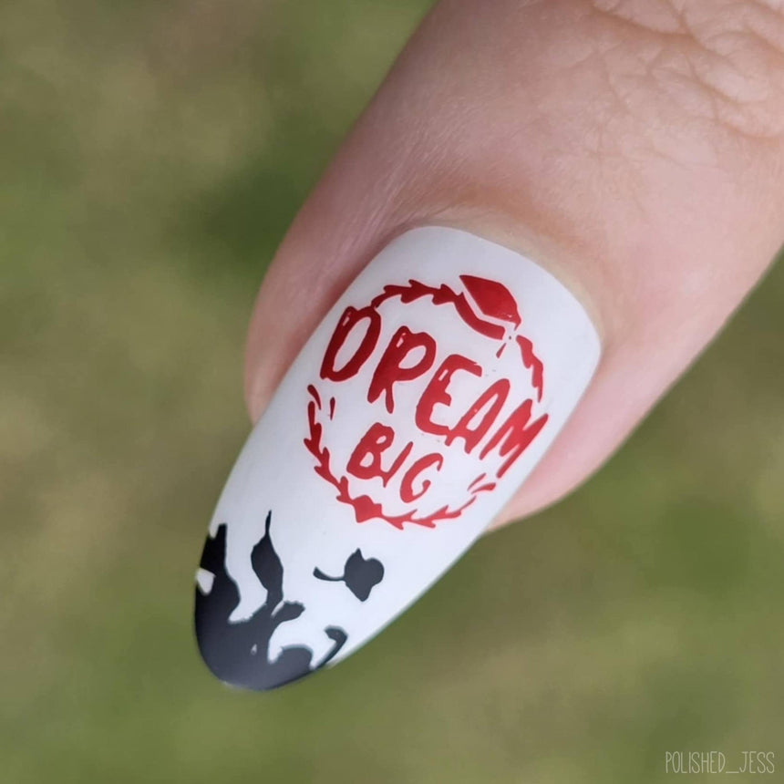 Happy Graduates (M591) - Nail Stamping Plate