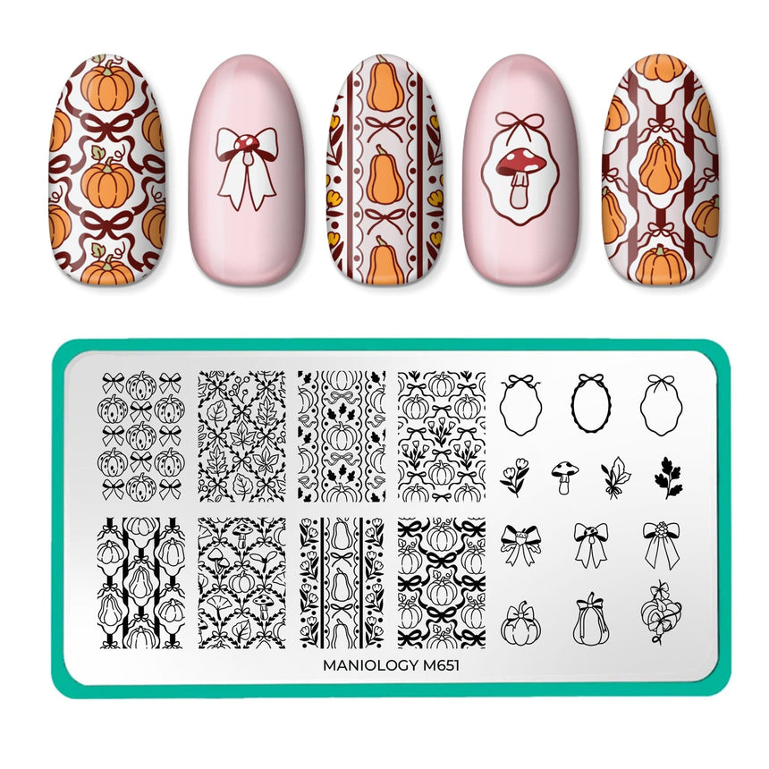 Harvest Pictures (M651) - Nail Stamping Plate