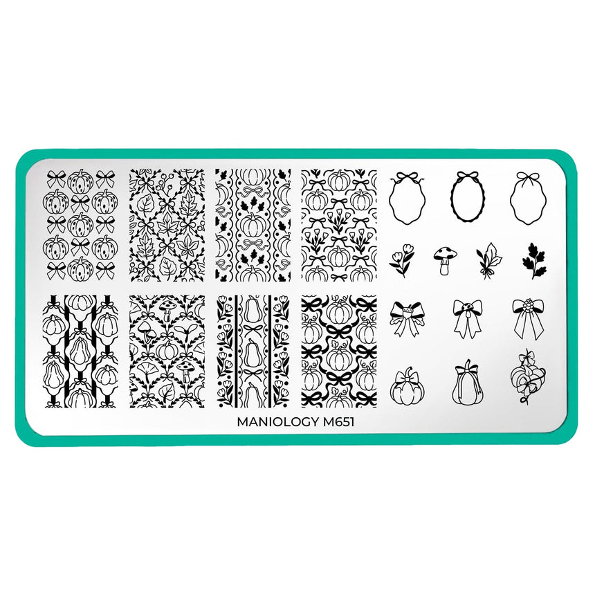 Harvest Pictures (M651) - Nail Stamping Plate