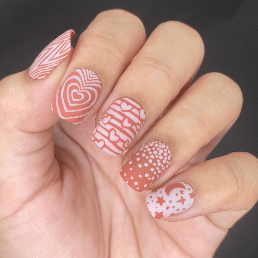 Hearts and Stars: Nail Stamping Starter Kit